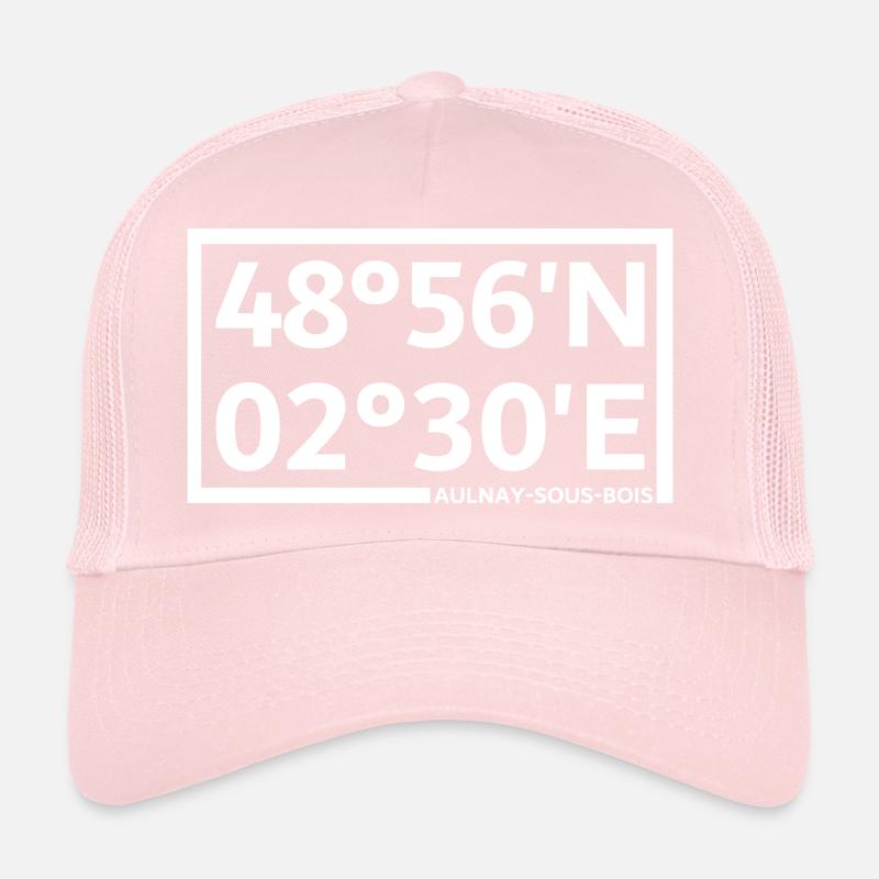 Aulnay-sous-Bois coordinates Trucker Cap