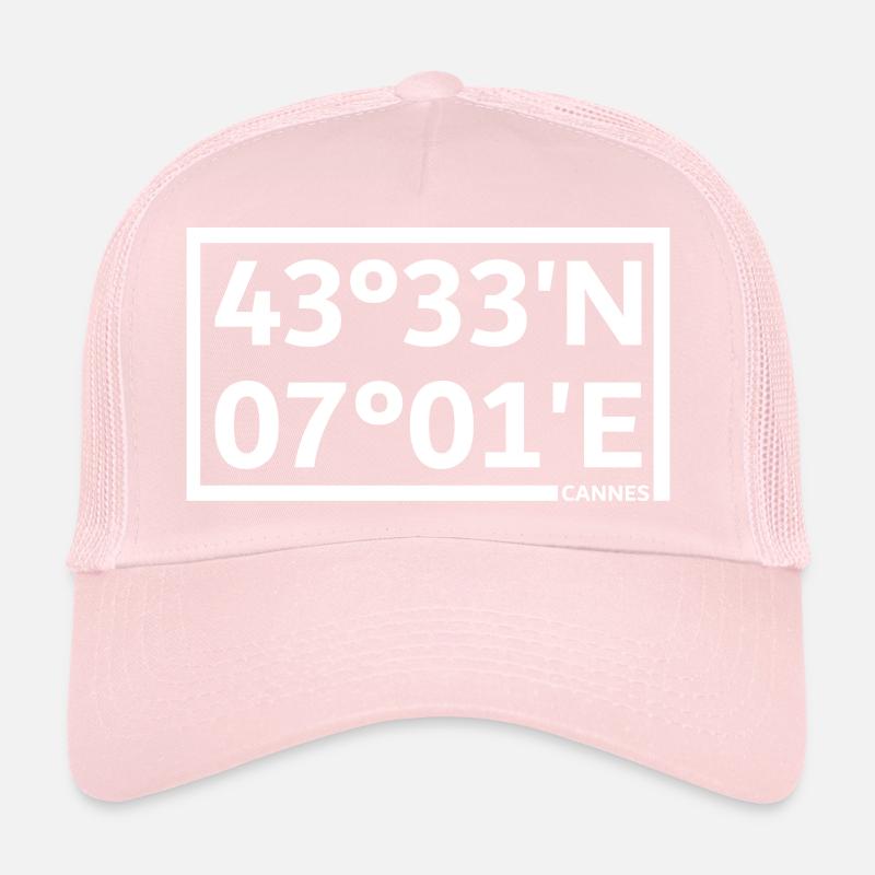 Coordonnées Cannes Casquette trucker 