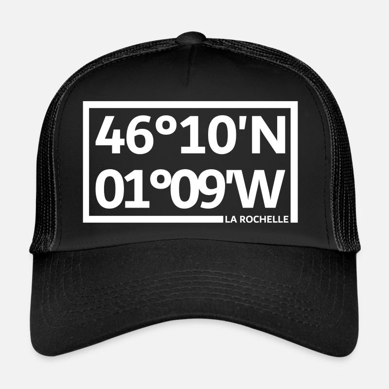 La Rochelle coordinates Trucker Cap
