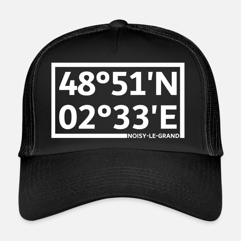 Noisy-le-Grand coordinates Trucker Cap