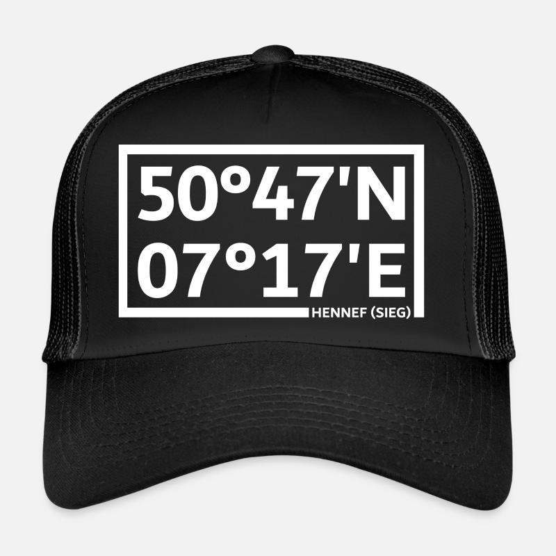 Hennef (Sieg) coordinates Trucker Cap