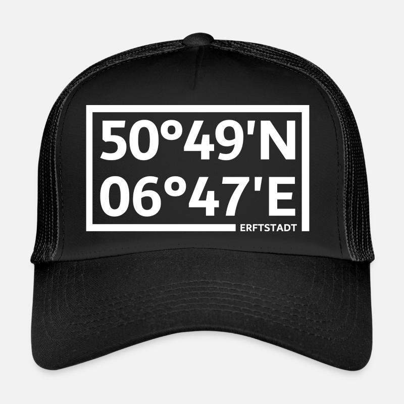 Coordonnées d’Erftstadt Casquette trucker 
