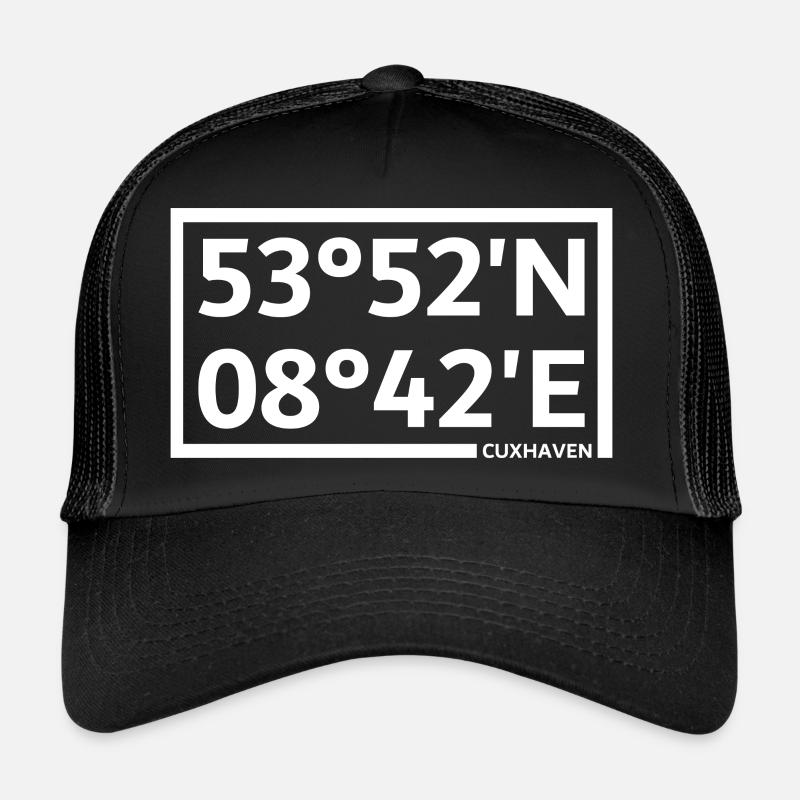 Coordonnées de Cuxhaven Casquette trucker 