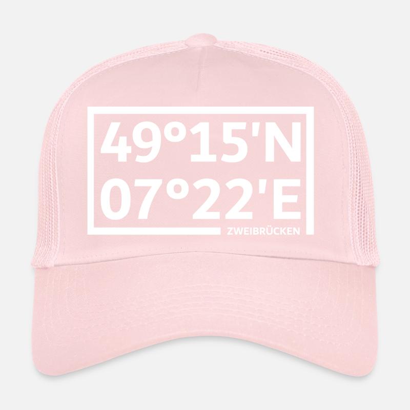 Zweibrücken coordinates Trucker Cap