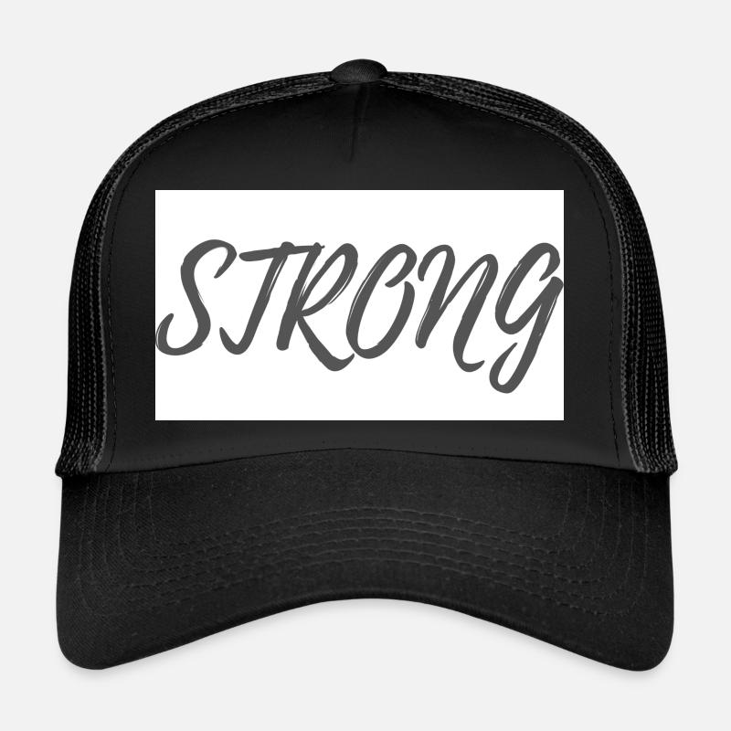 STRONG Schriftzug Trucker Cap