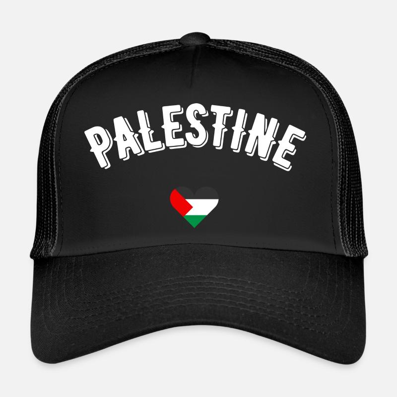 Palestine - Trucker Cap - black/black