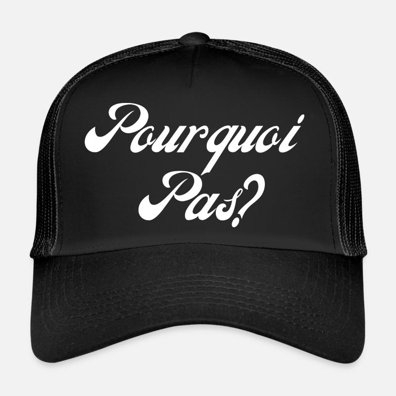 pourquoi pas Casquette trucker 
