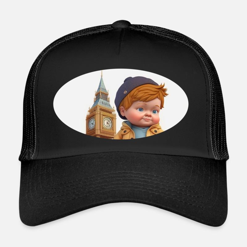 BIG BEN - Junge - SOUVENIR LONDON - Geschenkidee Trucker Cap