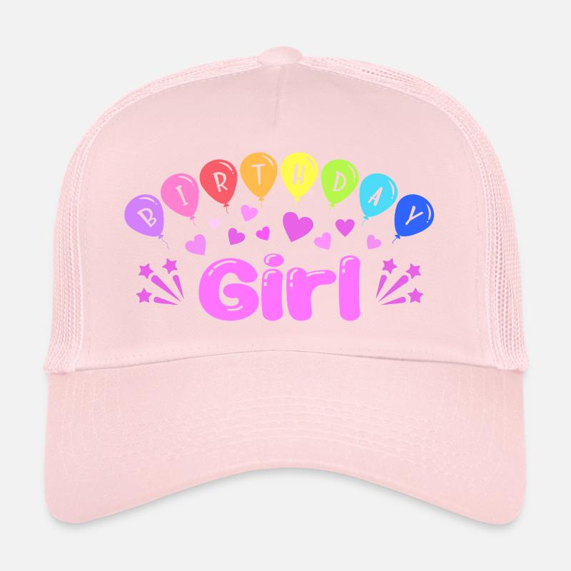 Fille d’anniversaire Casquette trucker 