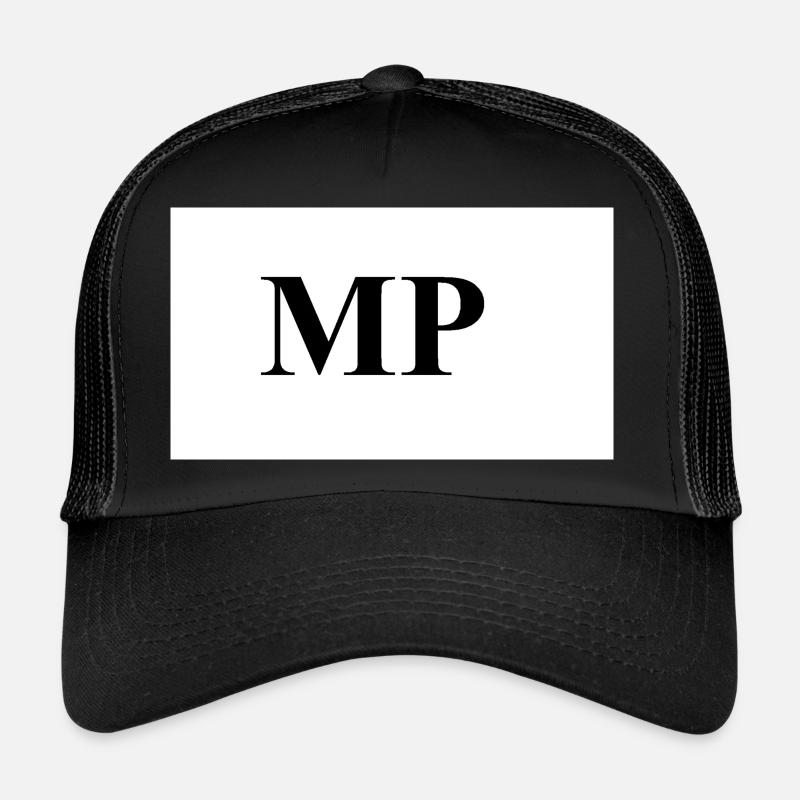 MP Diamond - Trucker Cap - Schwarz/Schwarz