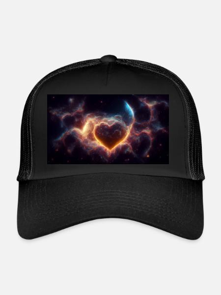 The heart in our stars - Trucker Cap - black/black