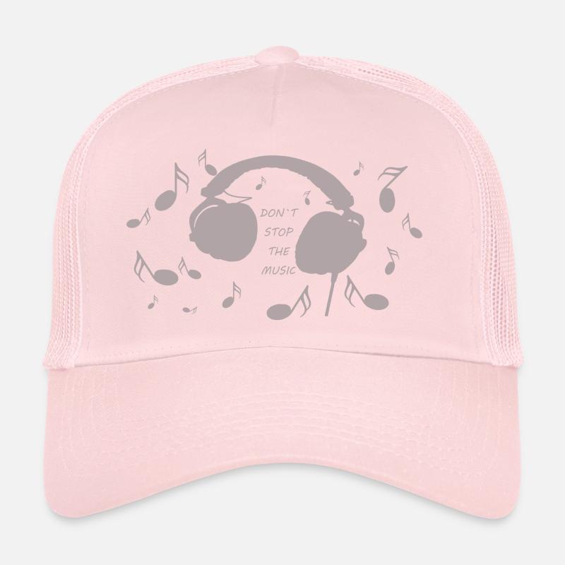 Don ́Stop the Music Grey Casquette trucker 