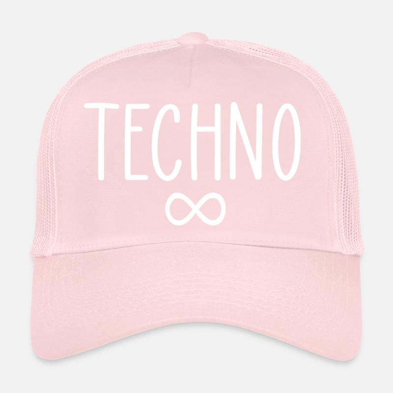Techno pour toujours Casquette trucker 
