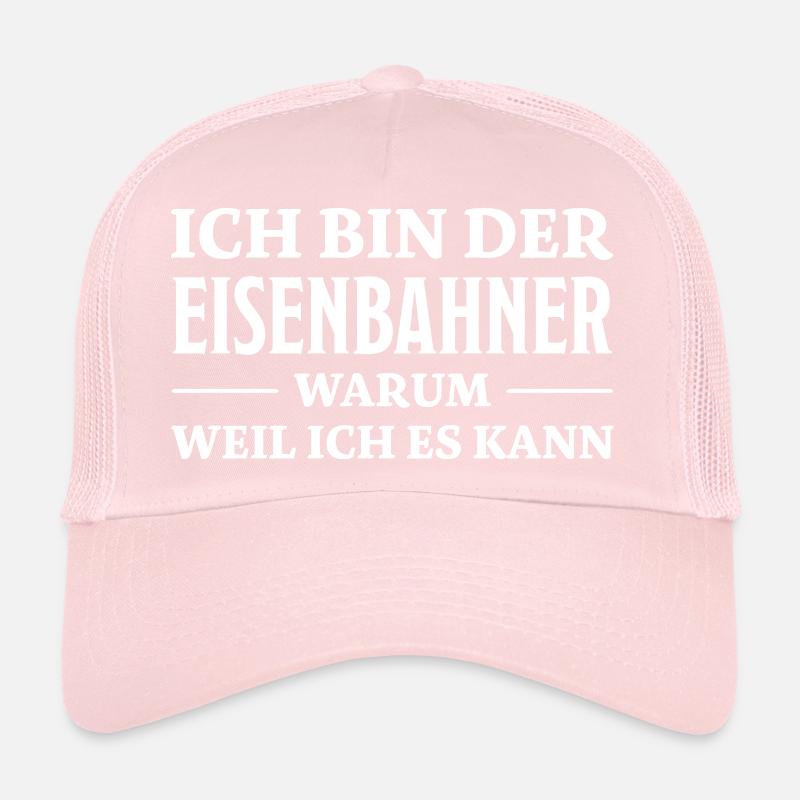 Eisenbahner Spruch Lokführer Eisenbahner Geschenk Trucker Cap