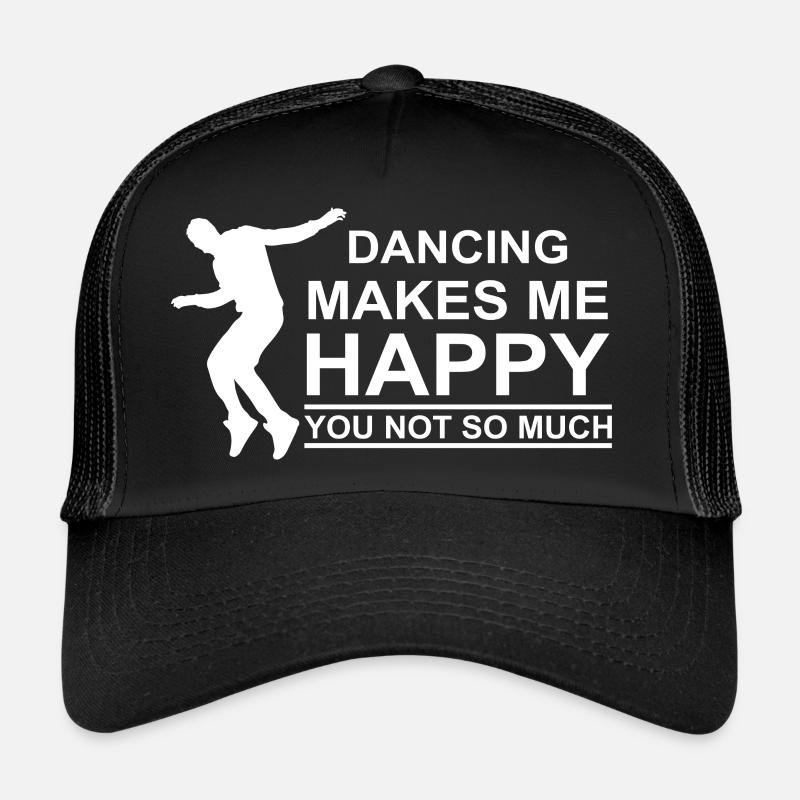 Dancing Dance Music Trucker Cap