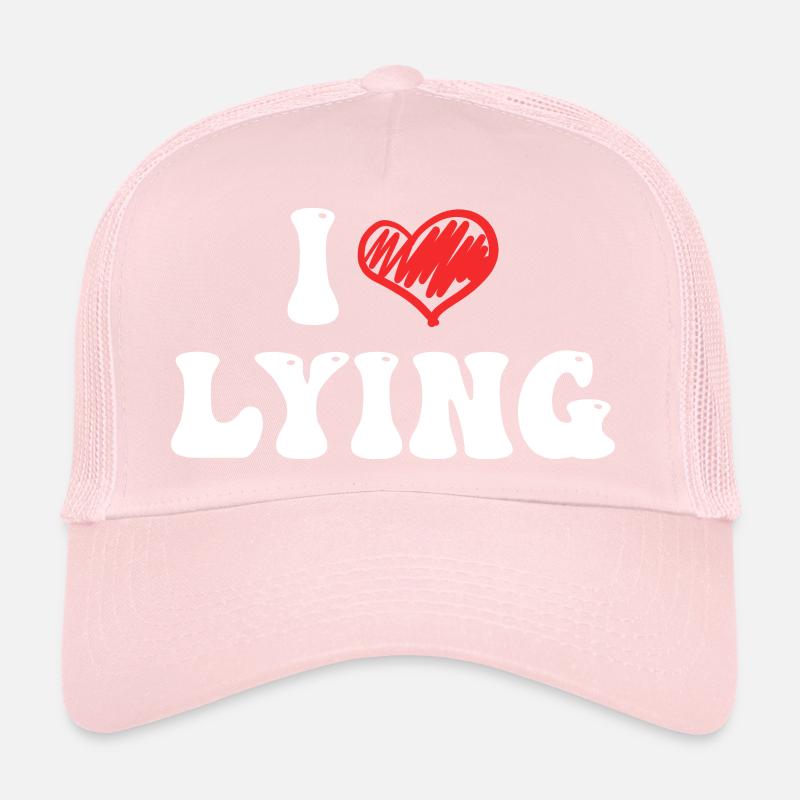 I Love Lying Trucker Cap