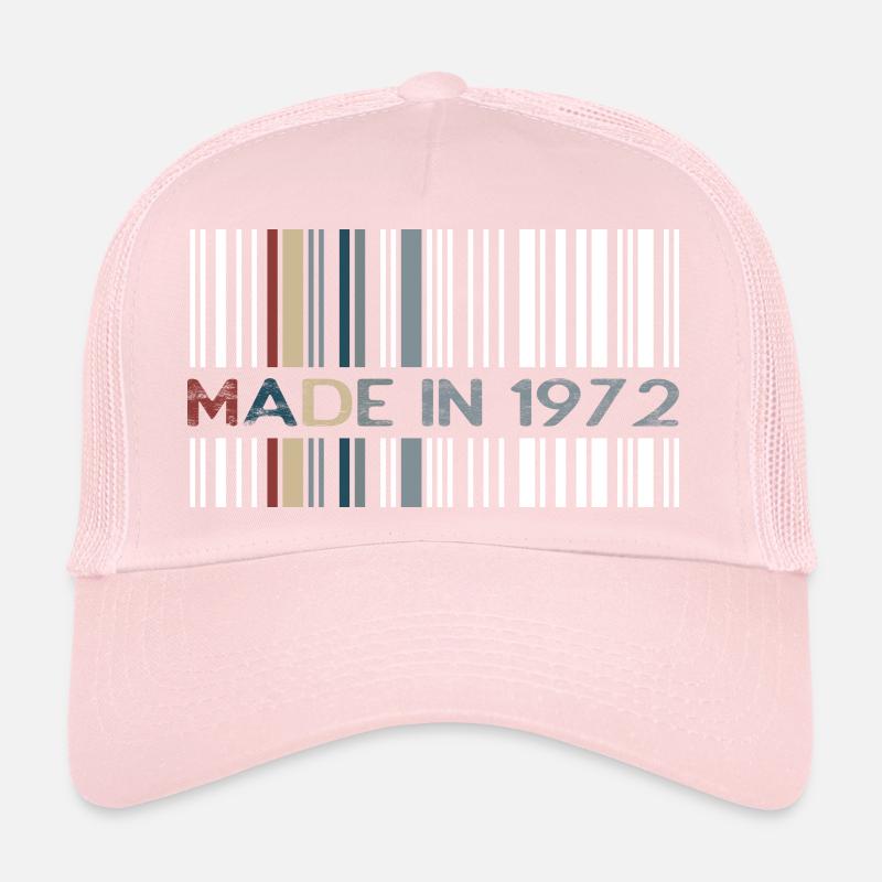 Code à barres 1972 Casquette trucker 