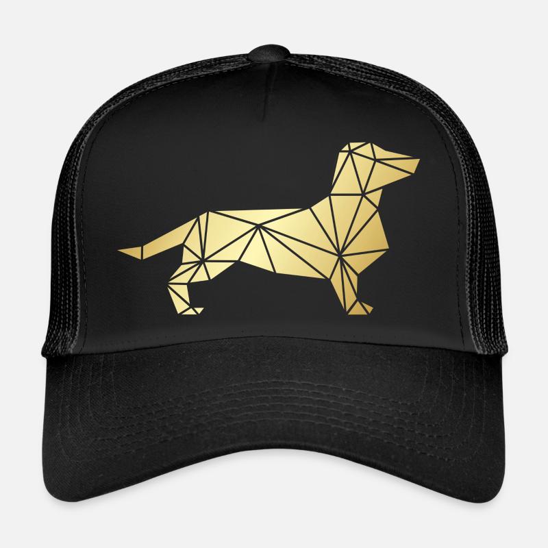 MRLORD TRIANGLE 1 - Trucker Cap - black/black