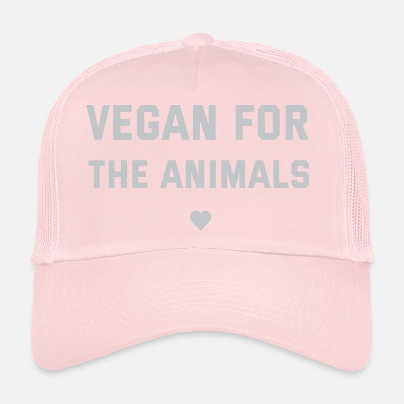 VEGAN FOR THE ANIMALS Casquette trucker 