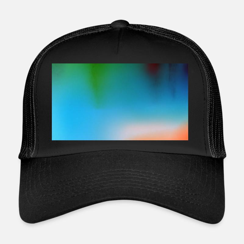 Happy Summer 137 - Trucker Cap - black/black