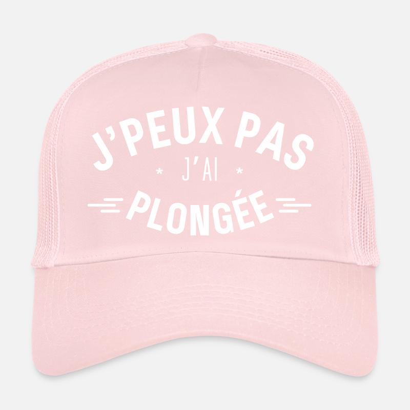 J'Peux pas j'Ai Plongée Casquette trucker 