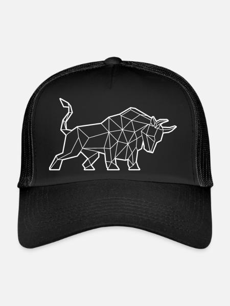 Börsen-Bulle - Trucker Cap - Schwarz/Schwarz