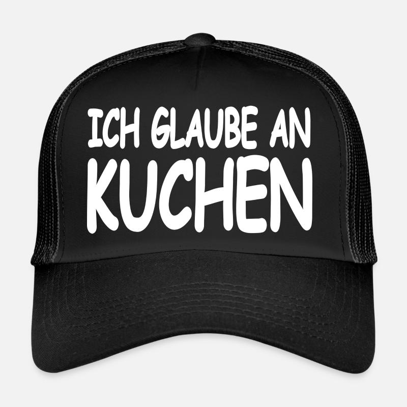 Kuchen - Trucker Cap - Schwarz/Schwarz