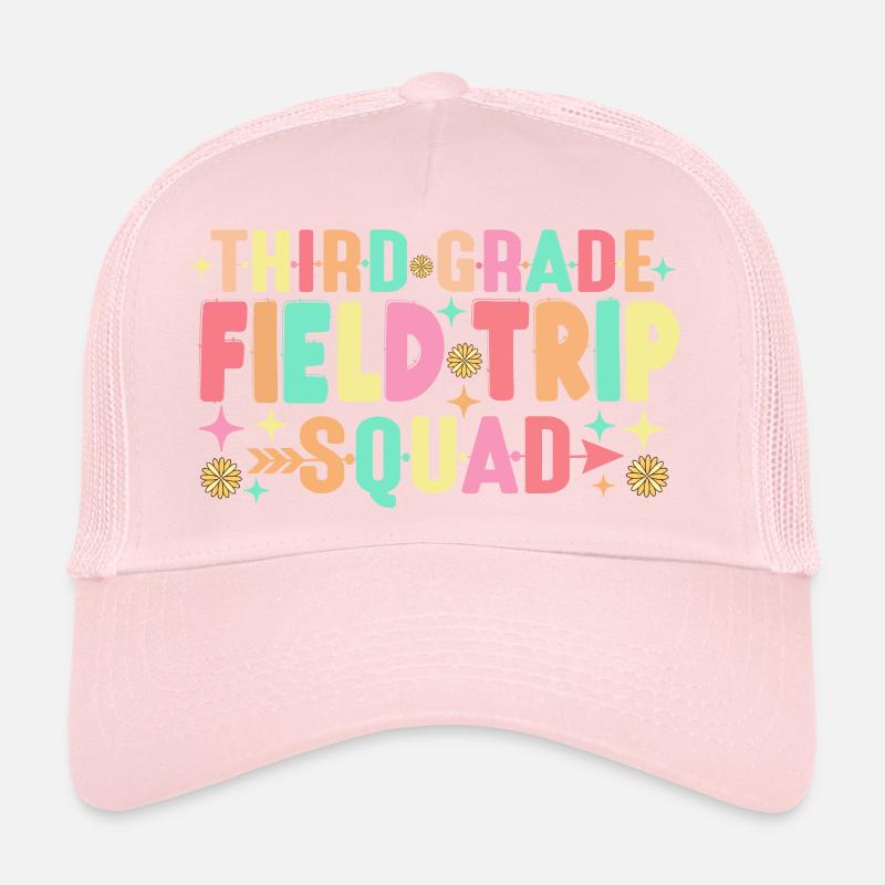 Lehrerschüler Dritte 3. Klasse Exkursionstruppe Trucker Cap