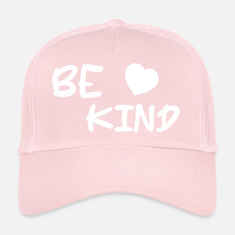 Lettrage Be Kind Casquette trucker 