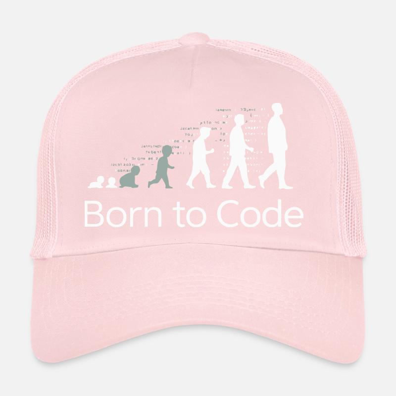 BORN TO CODE Trucker Cap