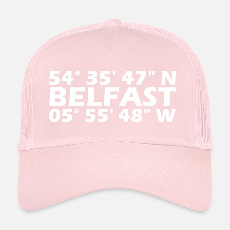 Belfast Coordinates Trucker Cap