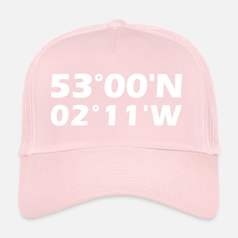 Stoke-on-Trent coordinates Trucker Cap