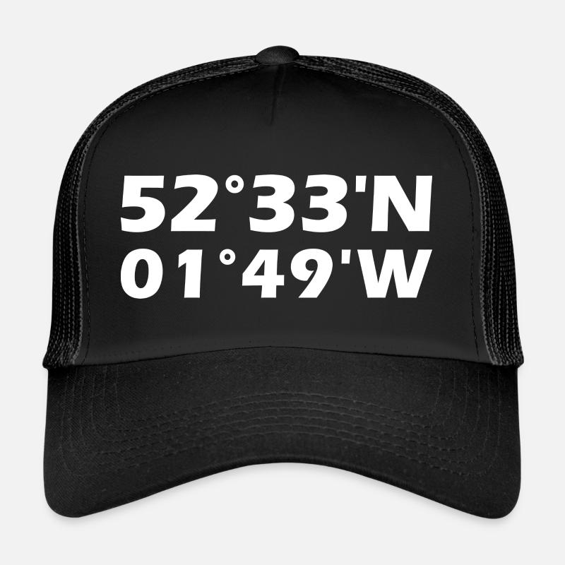 Royal Sutton Coldfield Coordinates Trucker Cap