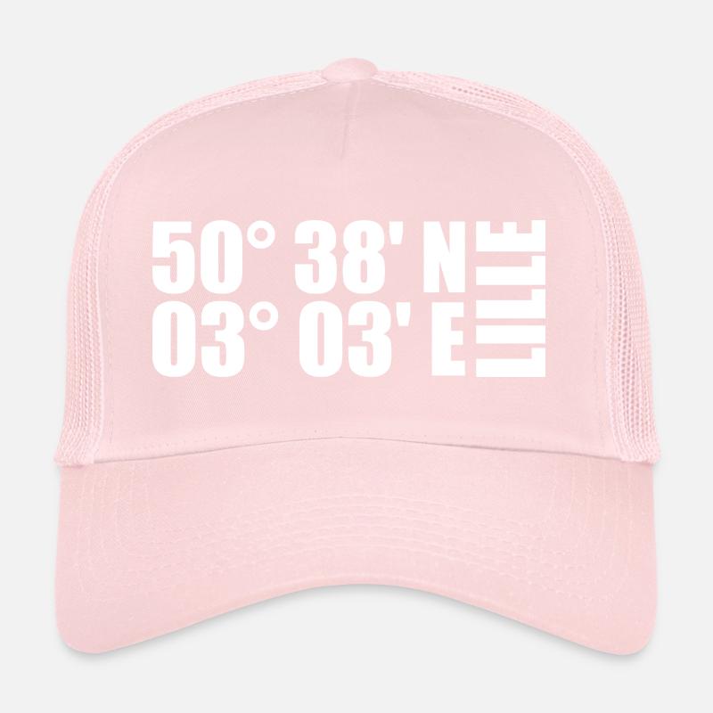 Coordonnées de Lille Casquette trucker 