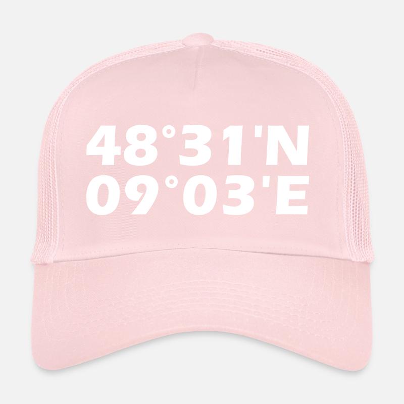 Tübingen Coordinates Trucker Cap