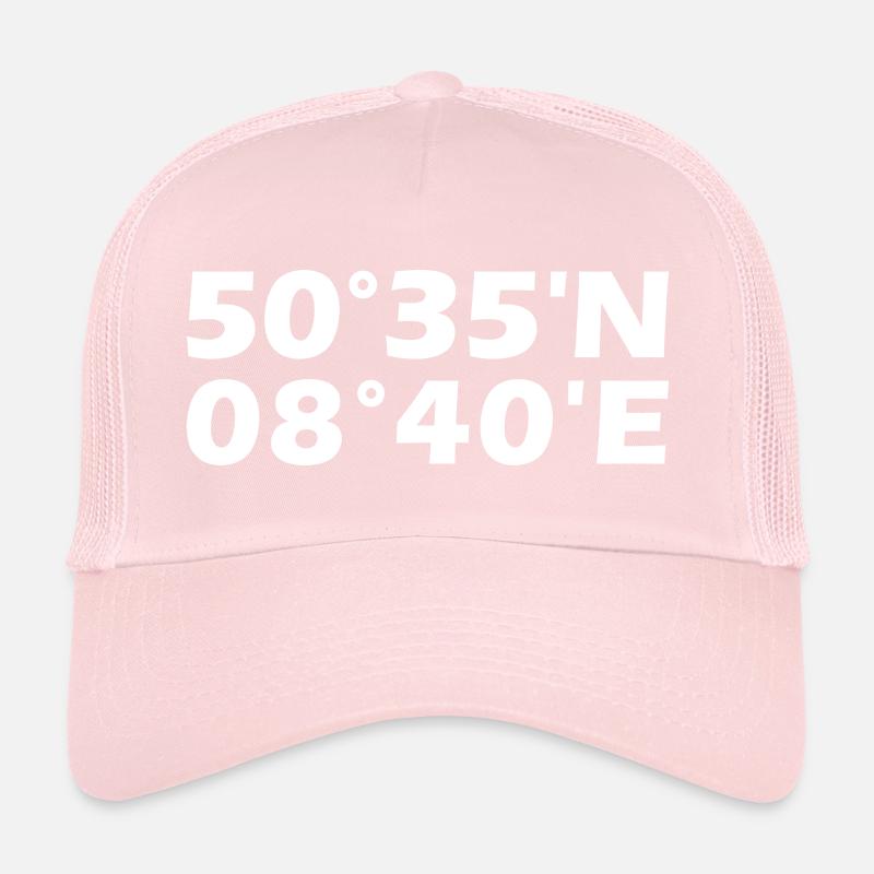 Coordonnées de coulée Casquette trucker 