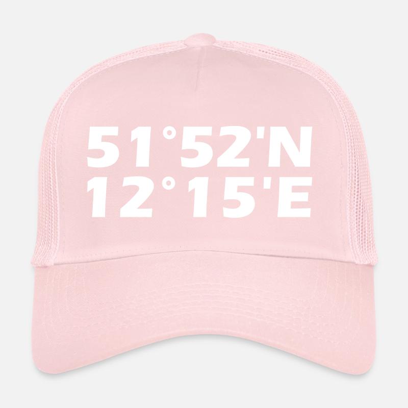 Coordonnées de Dessau-Roßlau Casquette trucker 