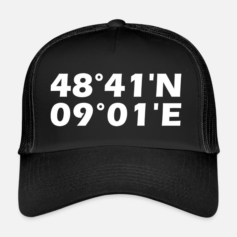 Coordonnées de Böblingen Casquette trucker 