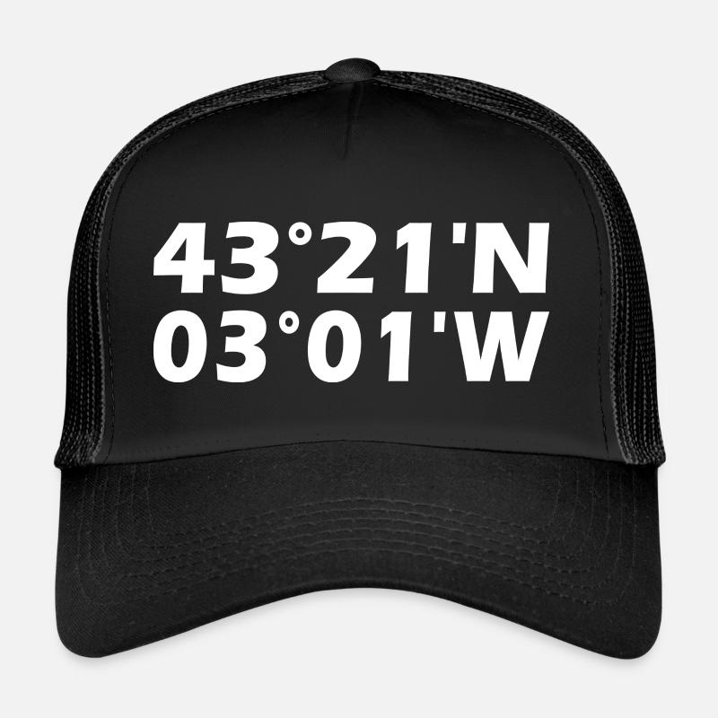 Coordonnées Getxo Casquette trucker 