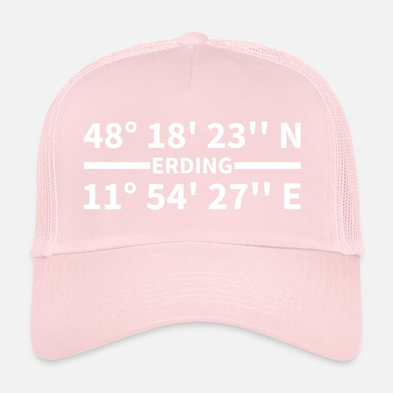 Erding coordinates Trucker Cap