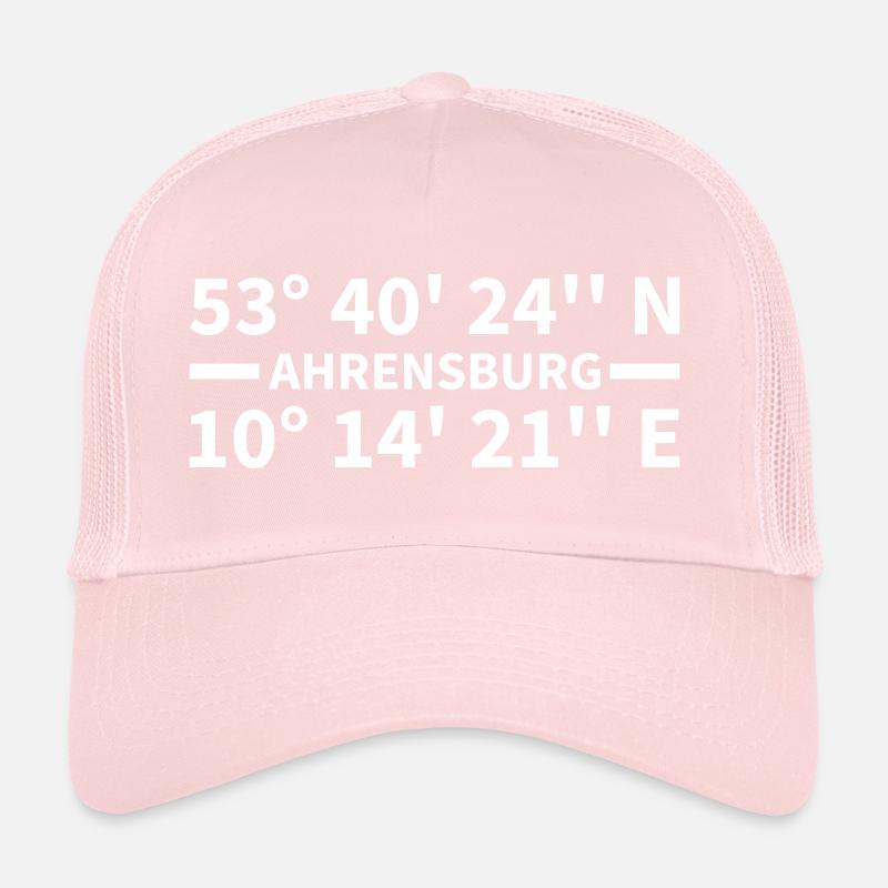 Ahrensburg coordinates Trucker Cap