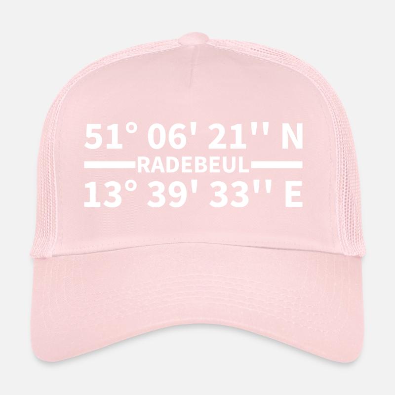 Radebeul coordinates Trucker Cap