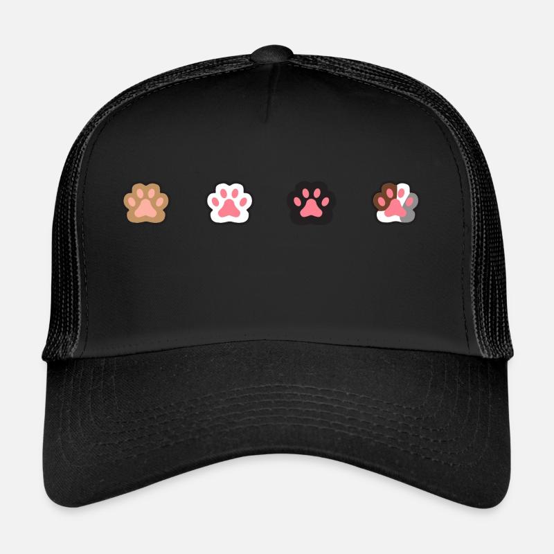 dupe - Casquette trucker  - noir/noir