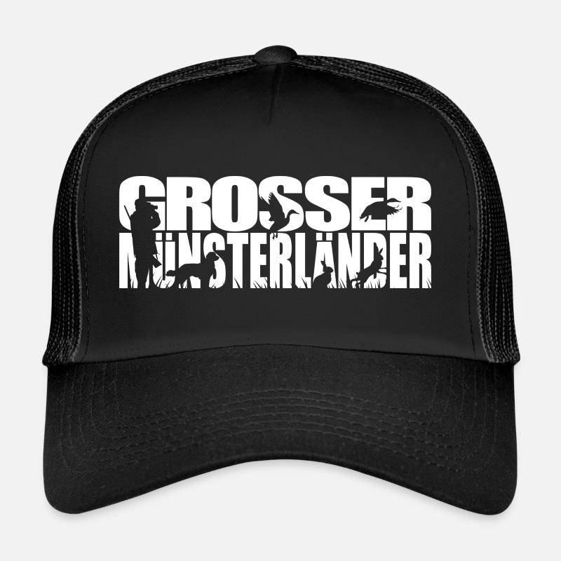 GROSSER MÜNSTERLÄNDER Jagdhund Jagdhunde Wilsigns Trucker Cap