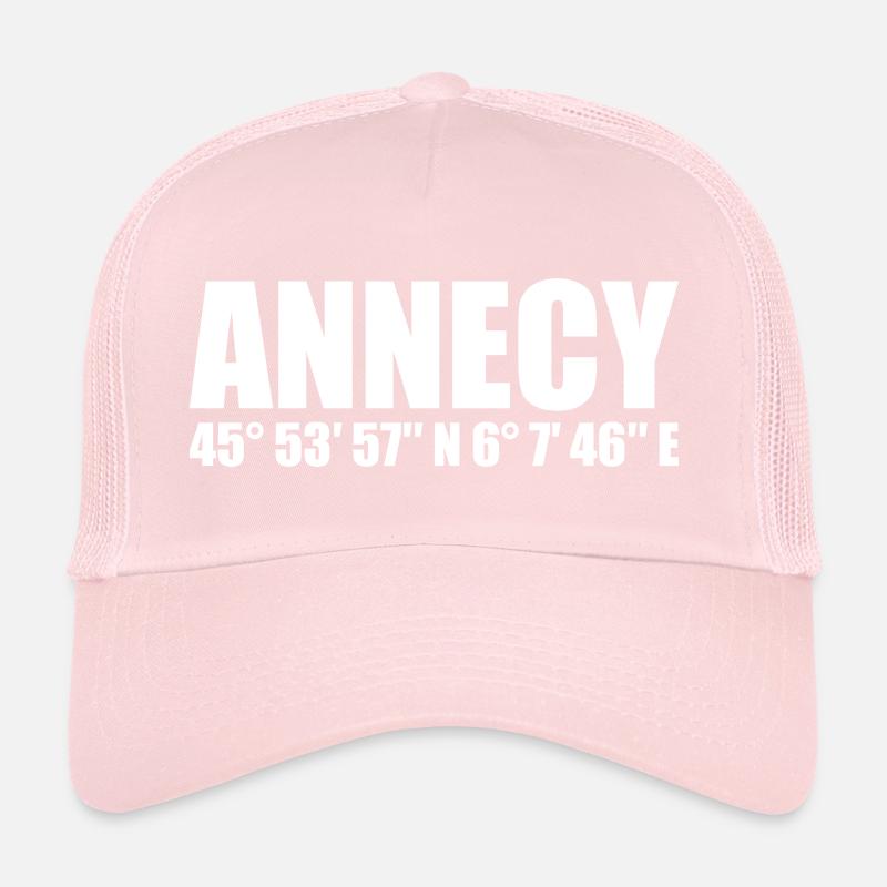 Annecy Coordinates Trucker Cap
