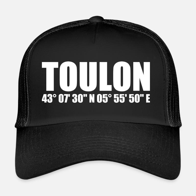 Coordonnées de Toulon Casquette trucker 