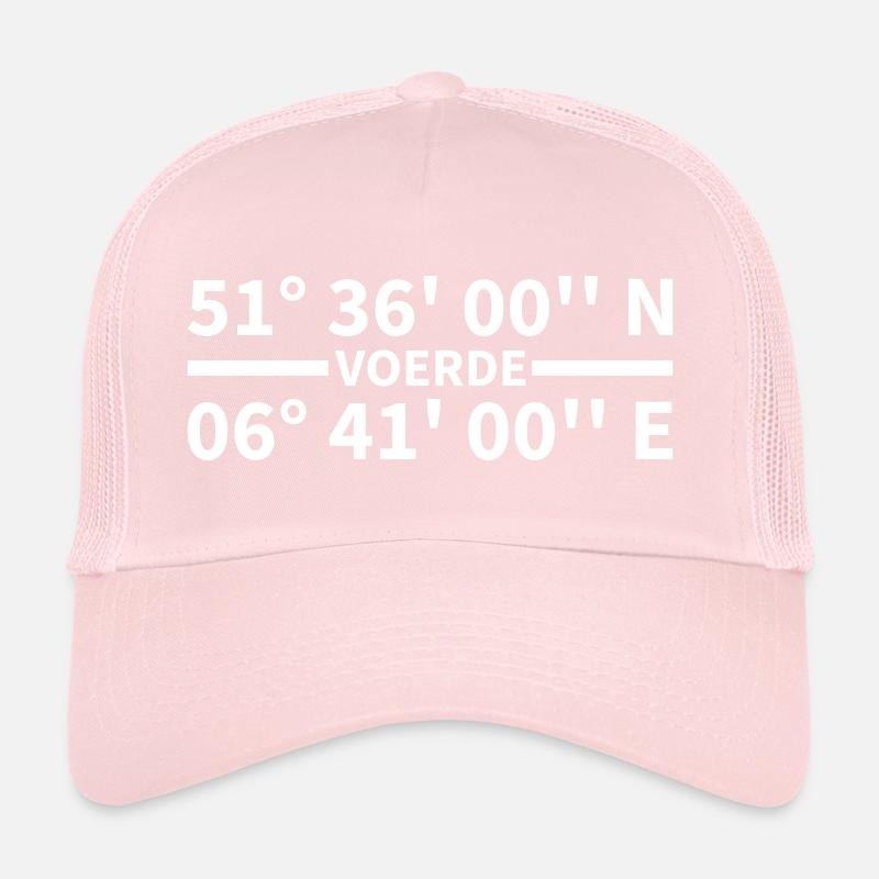 Voerde coordinates Trucker Cap