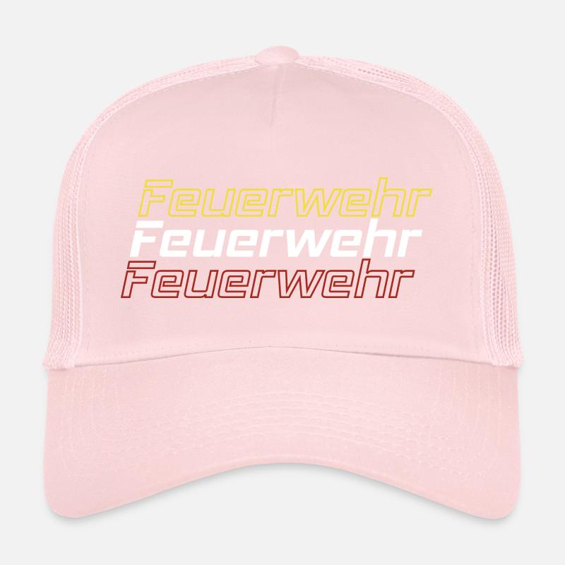Conception triple couche de pompiers Casquette trucker 