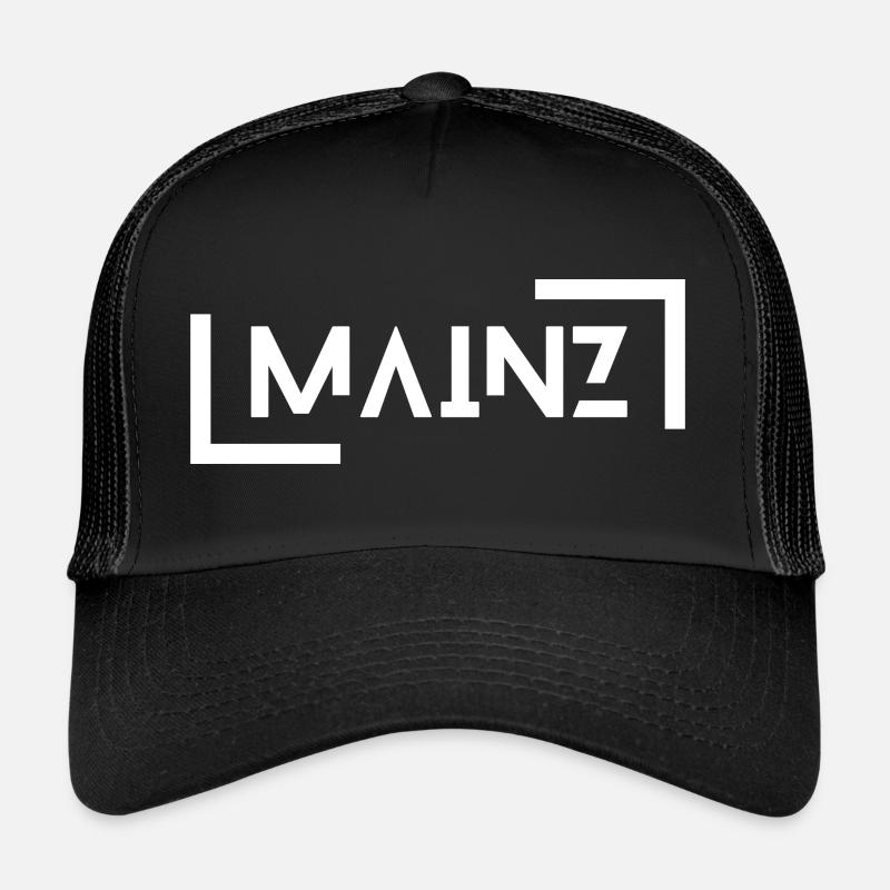 Mainz - Trucker Cap - Schwarz/Schwarz