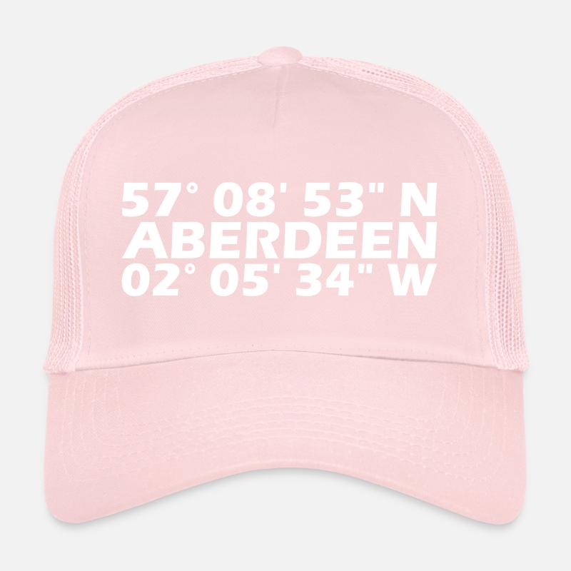 Coordonnées d’Aberdeen Casquette trucker 